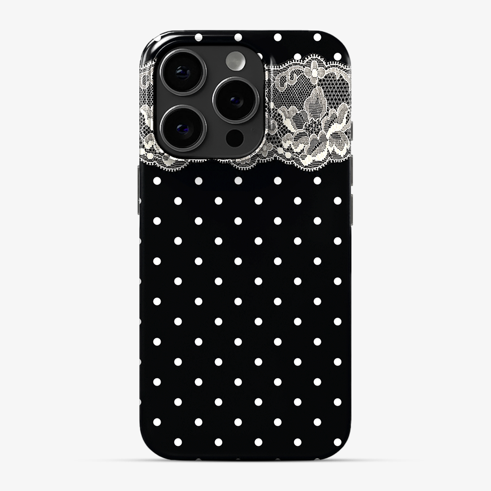 Lace & Dots Phone Case