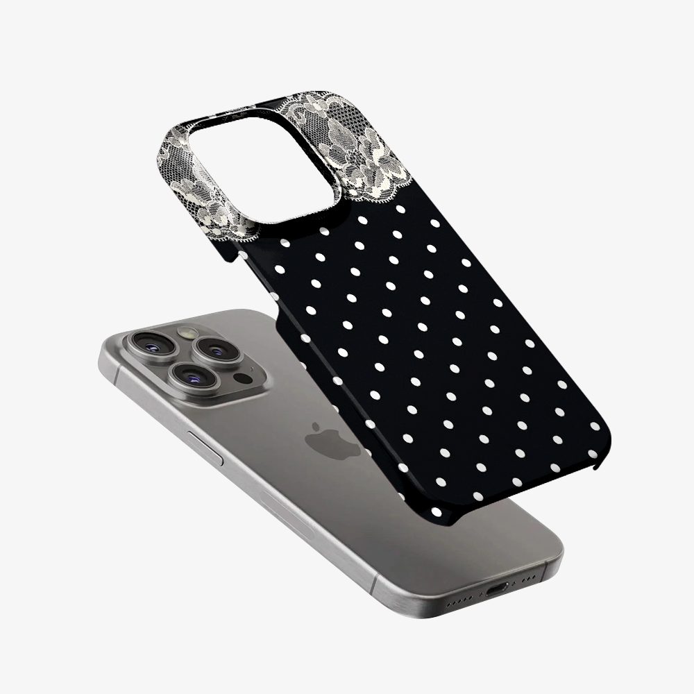 Lace & Dots Phone Case