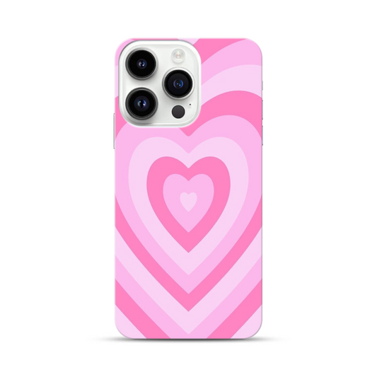 Y2K Pink Hearts Case