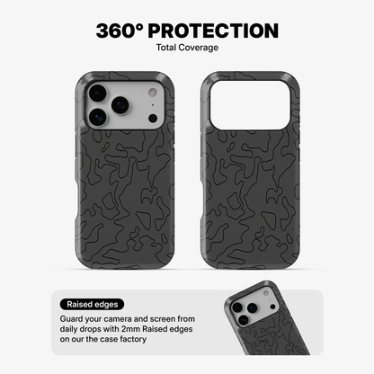 Black Rock Phone Case