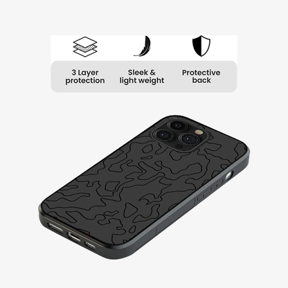 Black Rock Phone Case