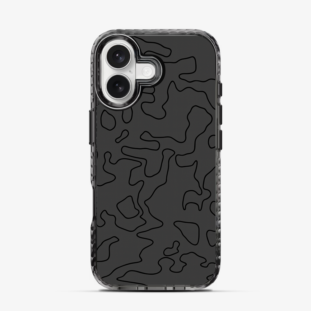 Black Rock iPhone 16 Case