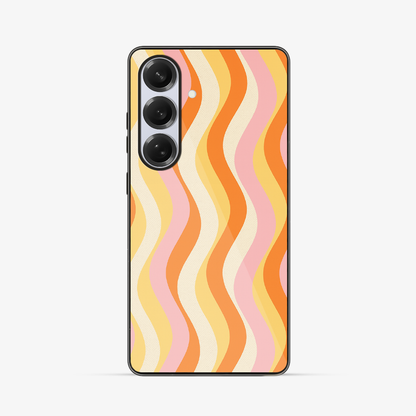 Flower Power Samsung Phone Case Glass Case