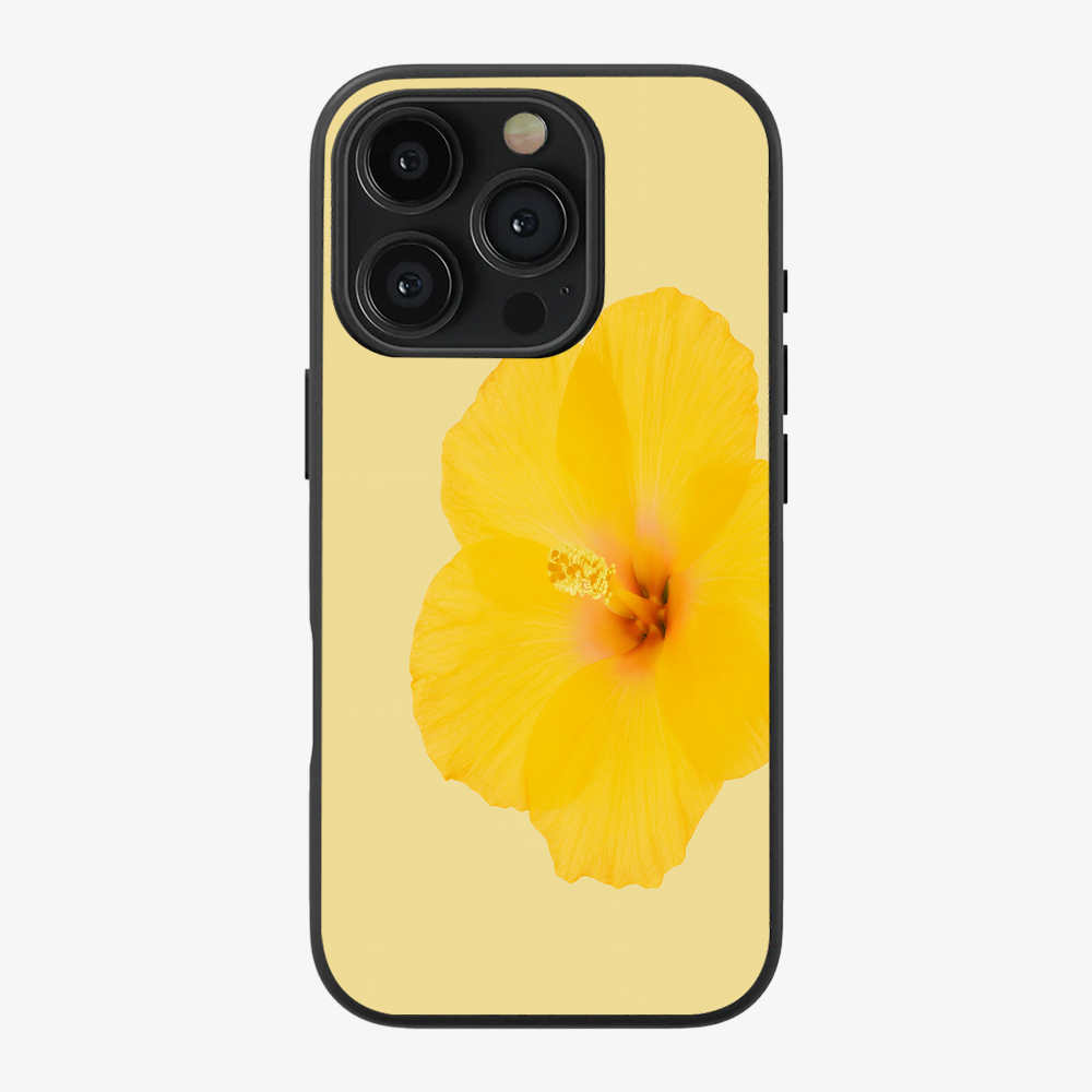 Hibiscus Phone Case Clear Silicone Case