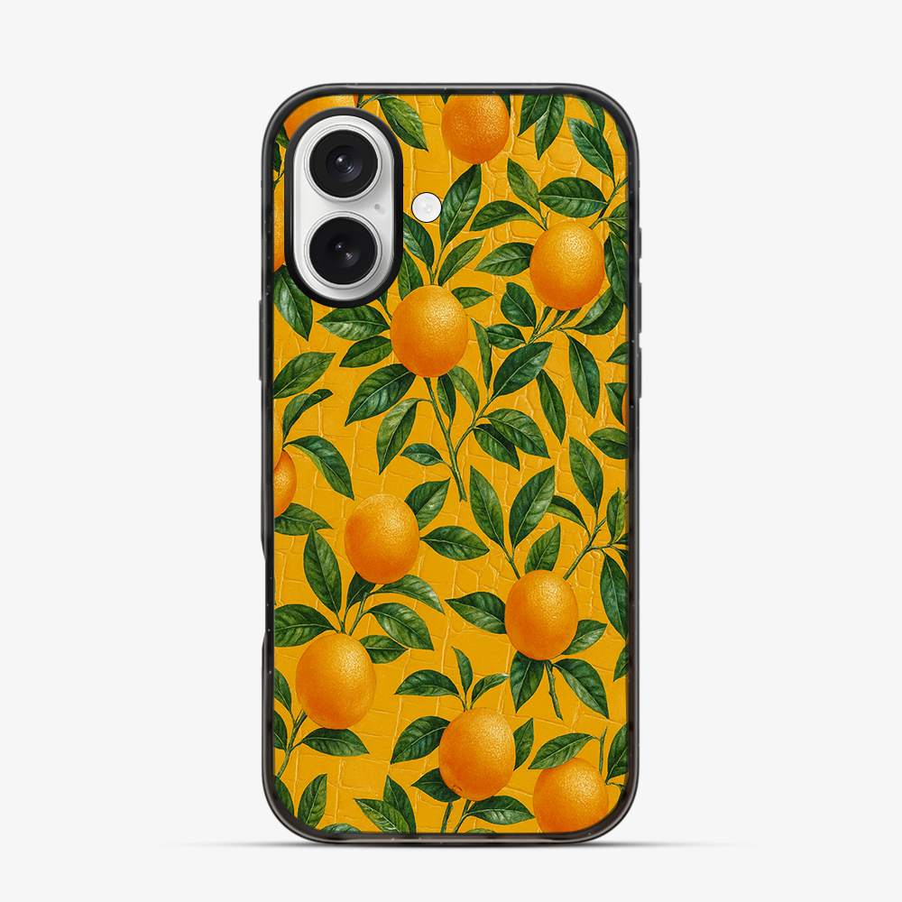 Orange Lemonade iPhone 16 Case
