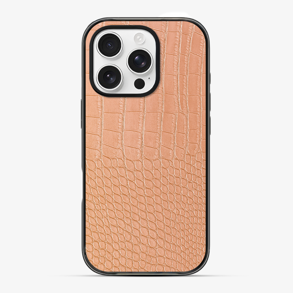 Pink Croco Phone Case