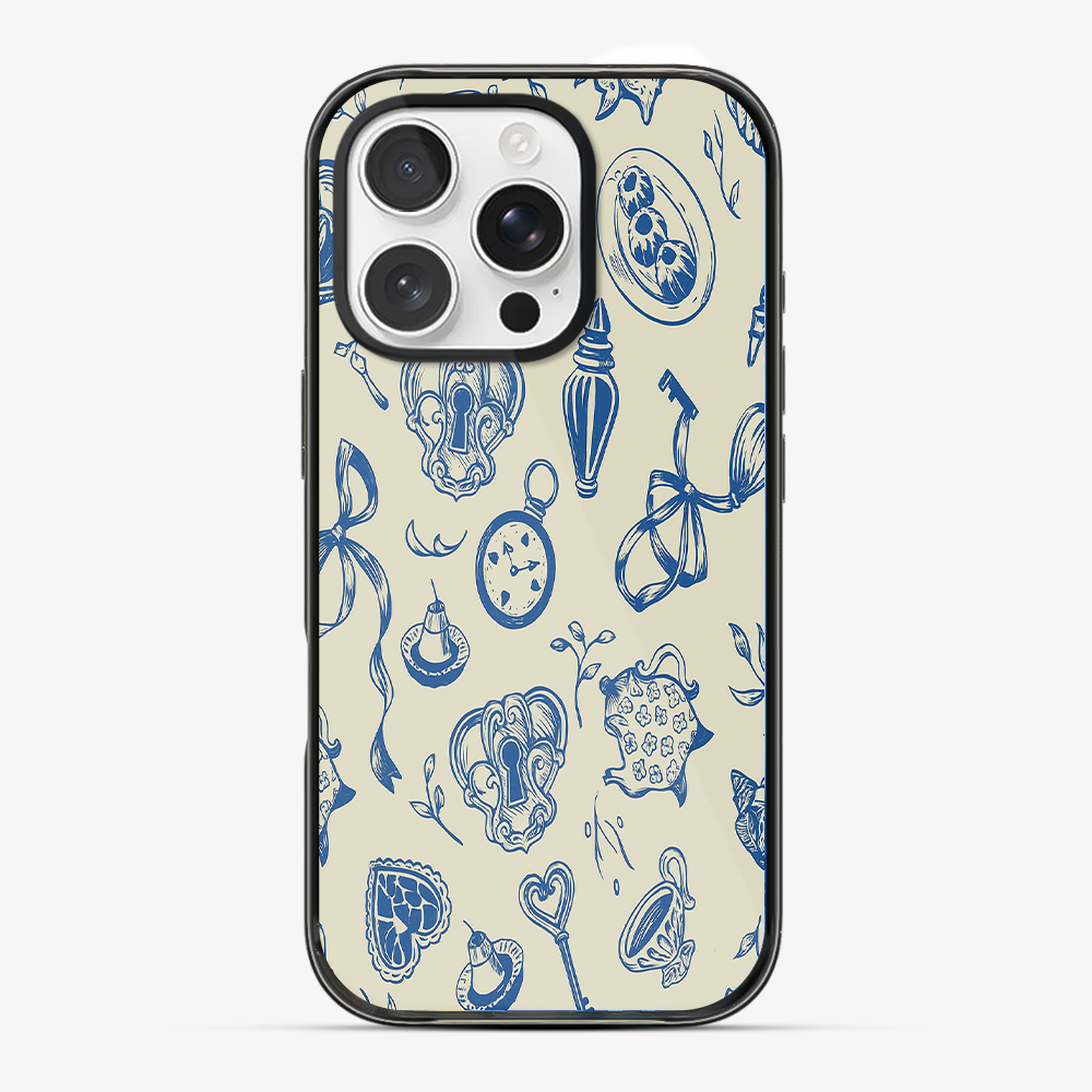 Tea Party Phone Case Anti Yellow Silicone Case