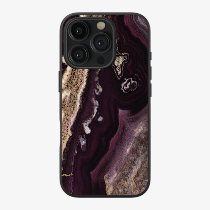 Purple Skies Phone Case Clear Silicone Case