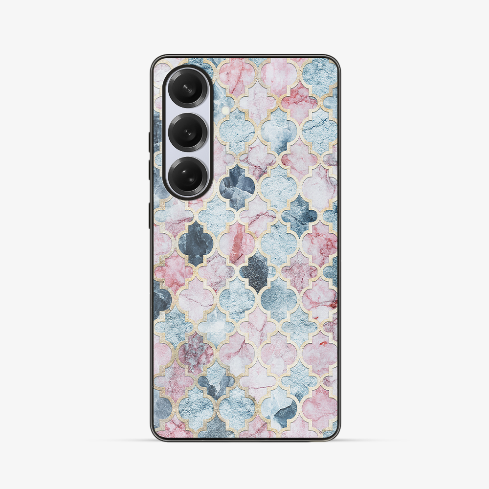 Pink Beach Samsung Phone Case Glass Case