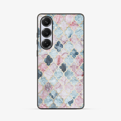 Pink Beach Samsung Phone Case Glass Case