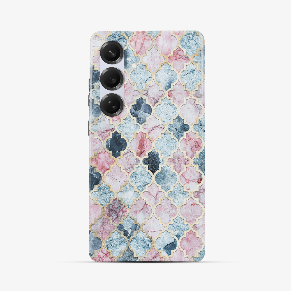 Pink Beach Samsung Phone Case Tough Double Layer