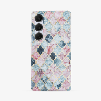 Pink Beach Samsung Phone Case Tough Double Layer