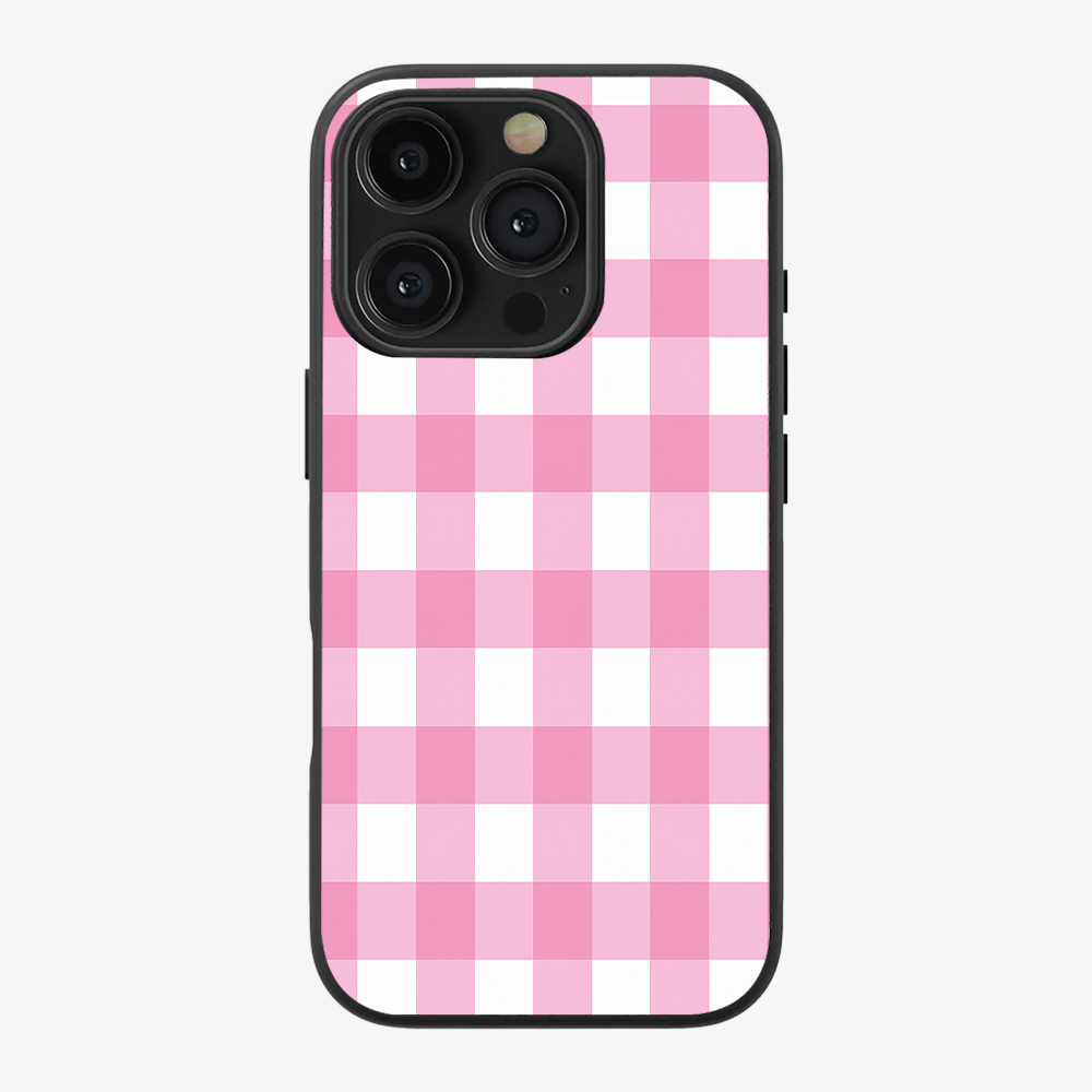 Think Pink Phone Case Clear Silicone Case