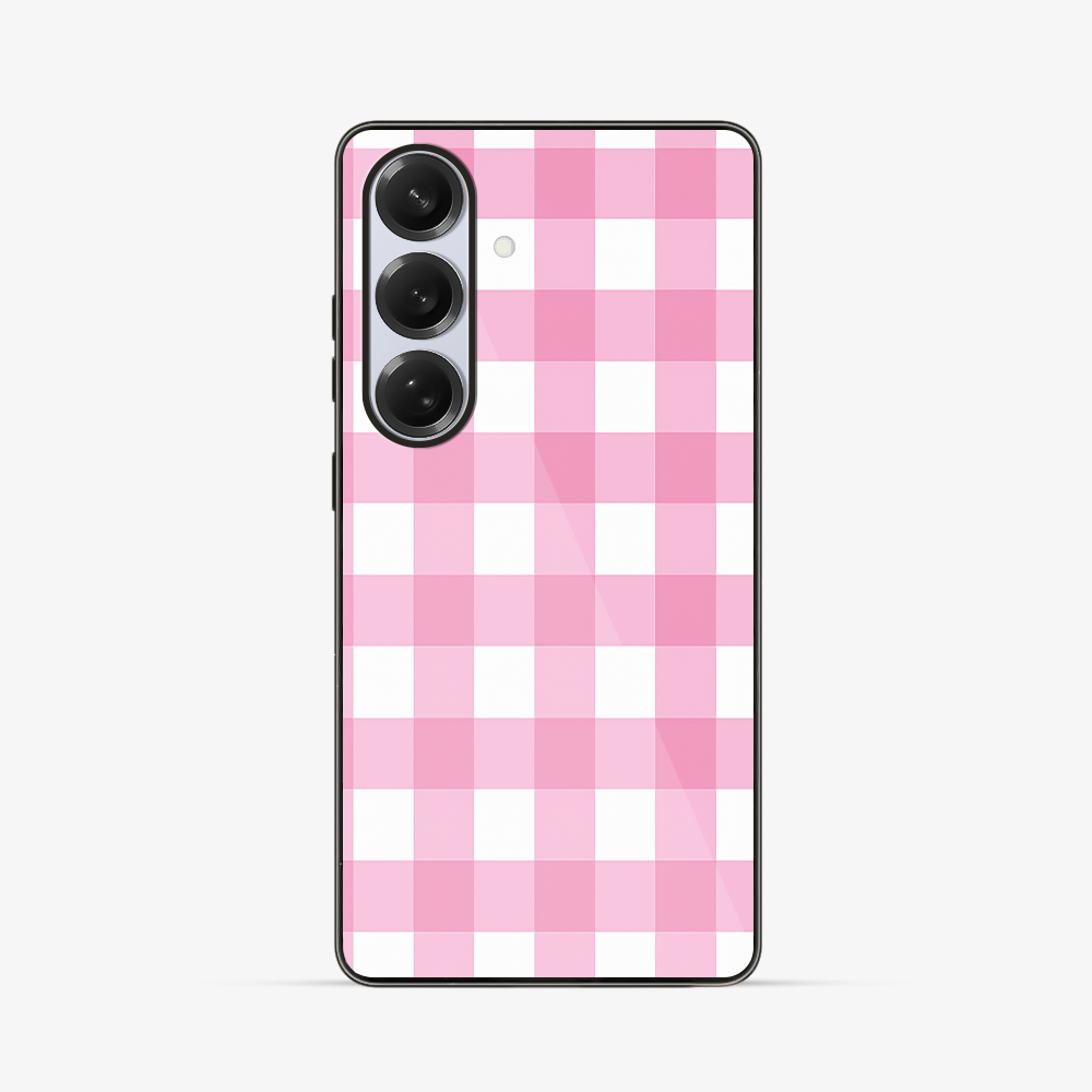 Think Pink Samsung Phone Case Glass Case