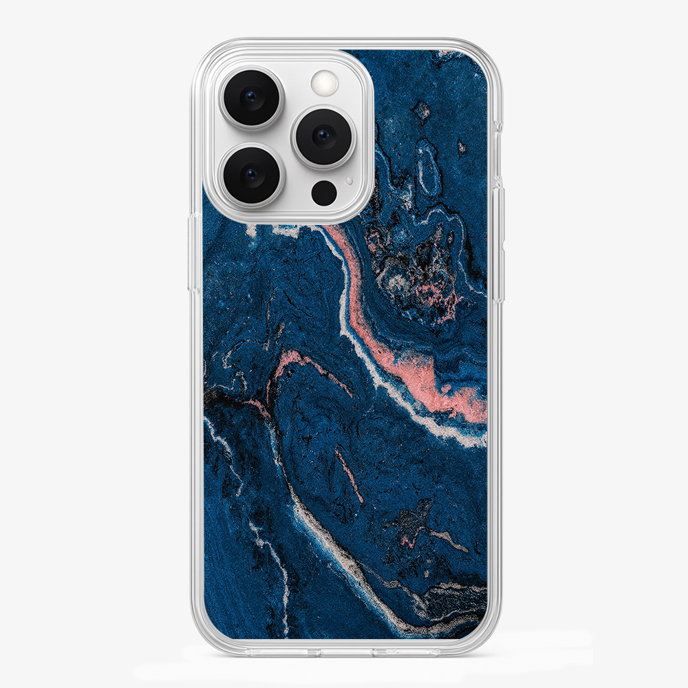 Blue Lagoon Phone Case Glass Case