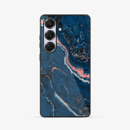 Blue Lagoon Samsung Phone Case Glass Case