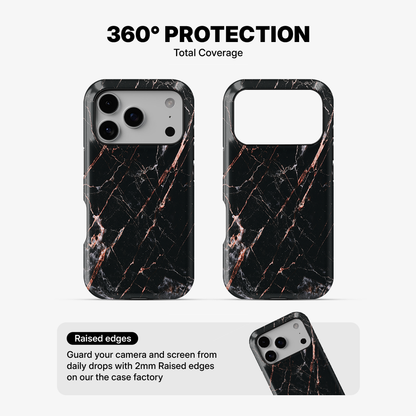 Rose Gold Marble Phone Case