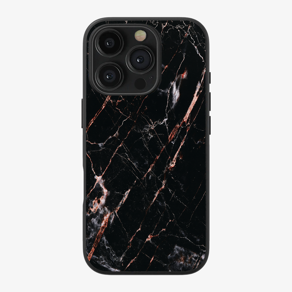 Rose Gold Marble Phone Case Clear Silicone Case
