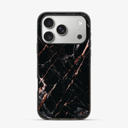 Rose Gold Marble iPhone 17 Pro Case