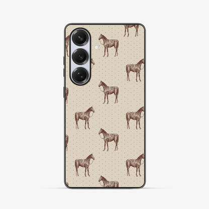 Wild West Samsung Phone Case Clear Silicone Case