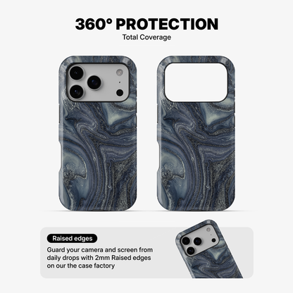 Navy Trench Phone Case
