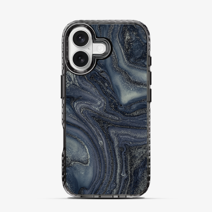 Navy Trench iPhone 16 Case