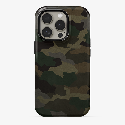 Tropical Green Camo Armoured Phone Case