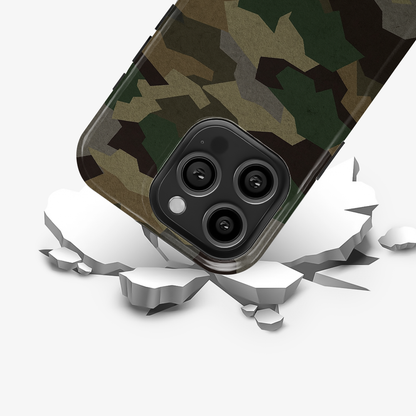 Tropical Green Camo Armoured Phone Case