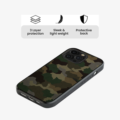 Tropical Green Camo Phone Case