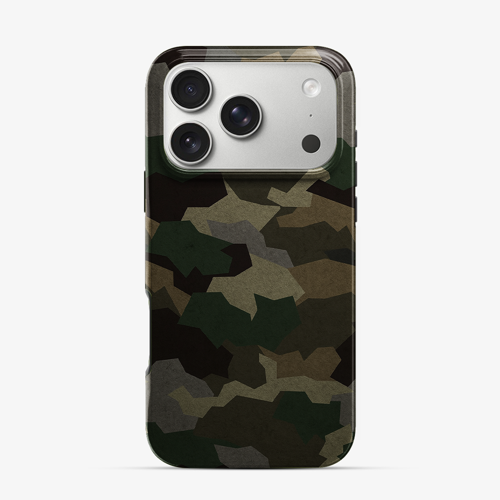 Tropical Green Camo iPhone 17 Pro Max Case