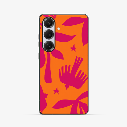 Siesta Samsung Phone Case Clear Silicone Case