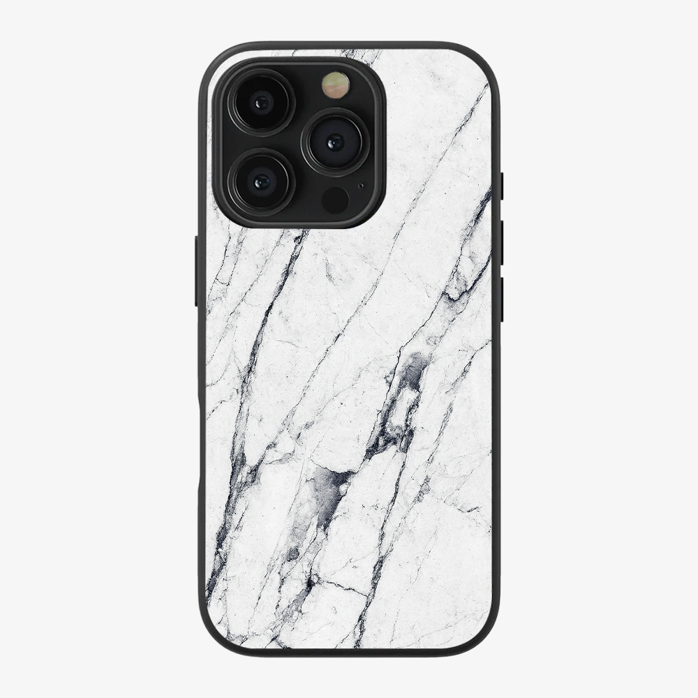 Stain White Phone Case Clear Silicone Case