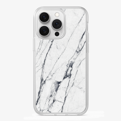 Stain White Phone Case Glass Case