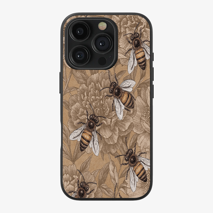 Honey Bee Phone Case Clear Silicone Case