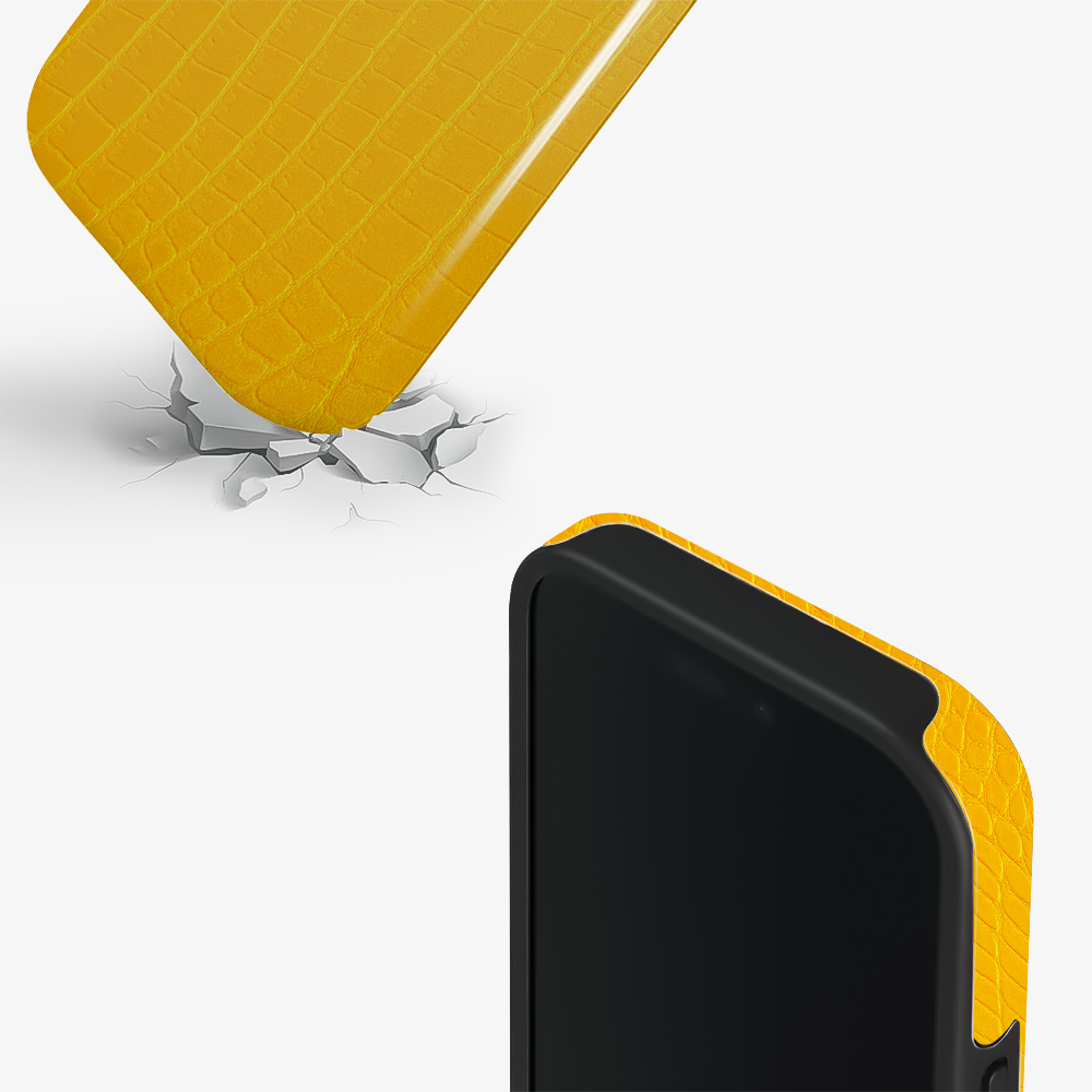 Canary Yellow Armoured Phone Case