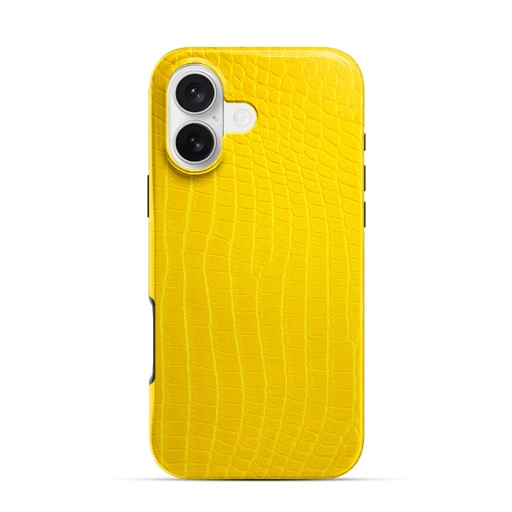 Canary Yellow iPhone 16 Case