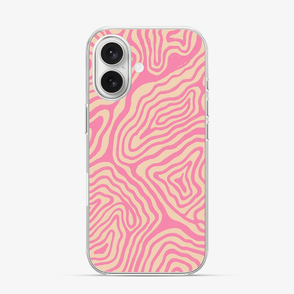 Pink Shores iPhone 16 Case