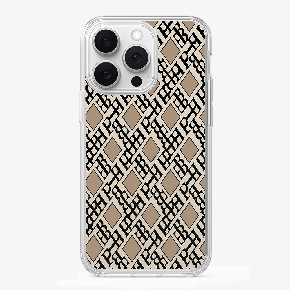 Monogram Phone Case Glass Case