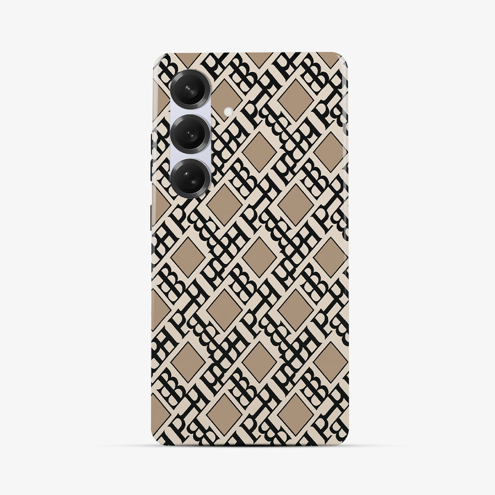 Monogram Samsung Phone Case Tough Double Layer