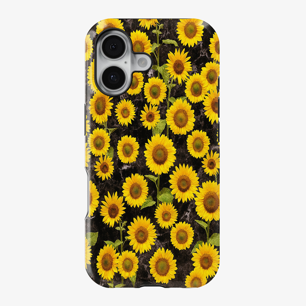 Sunnflower Glimer Phone Case