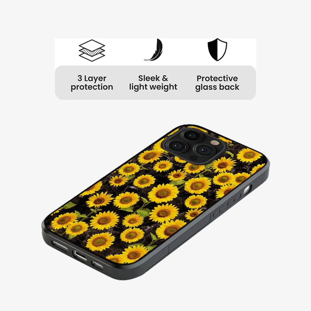 Sunnflower Glimer Phone Case
