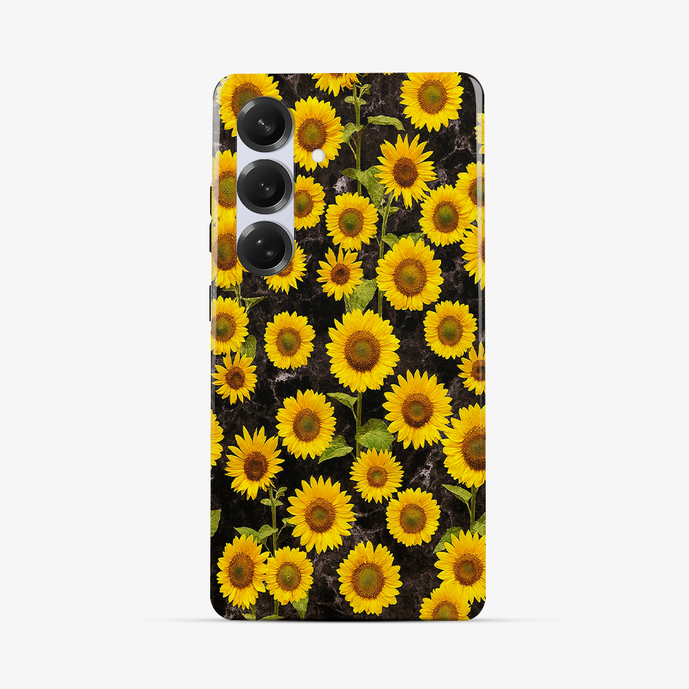 Sunnflower Glimer Samsung Phone Case Tough Double Layer