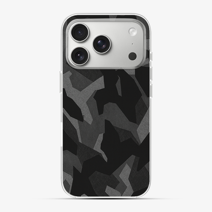 Night Black Camouflage Phone Case