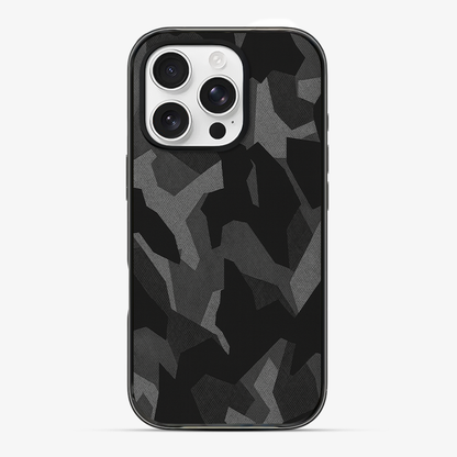 Night Black Camouflage Phone Case