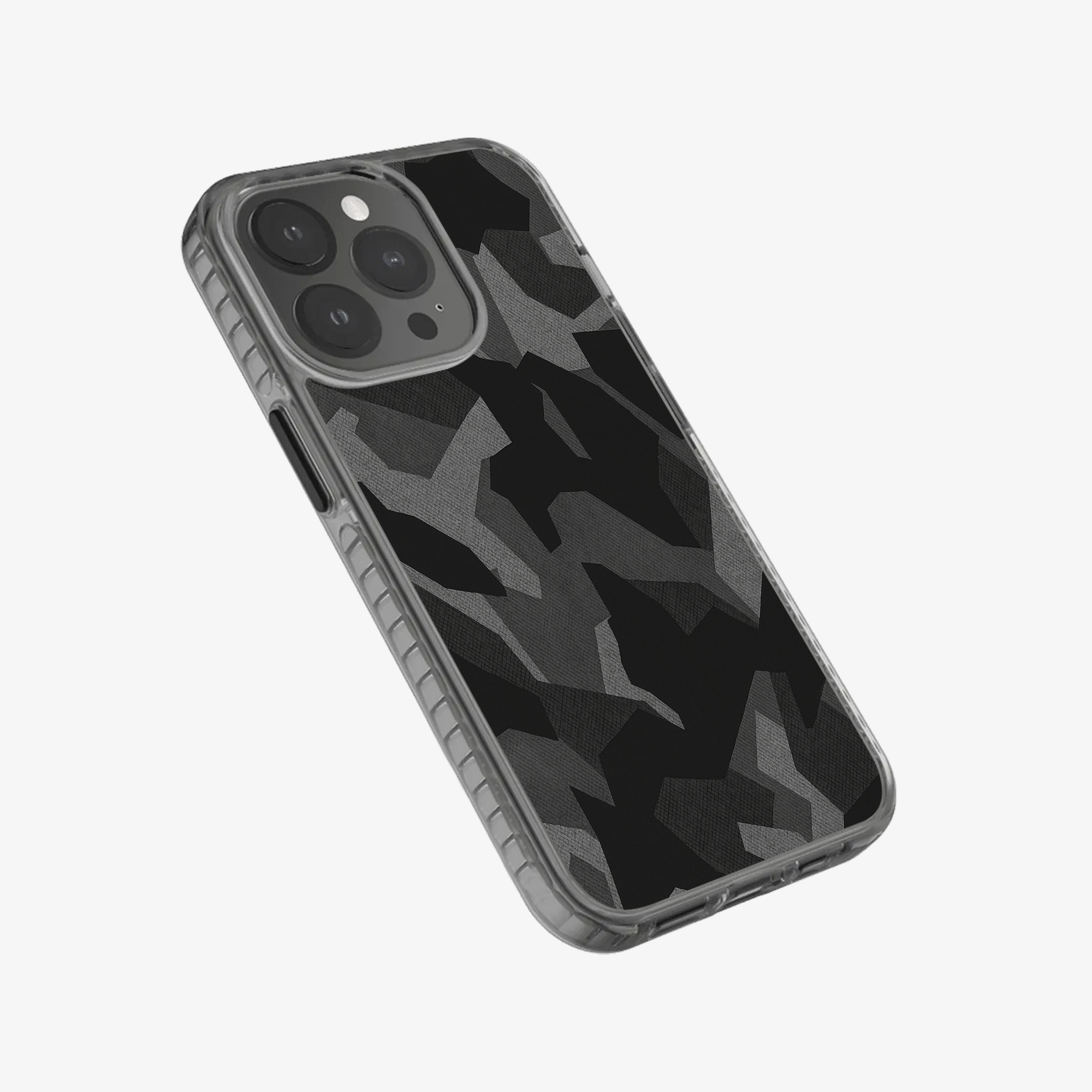 Night Black Camouflage Phone Case