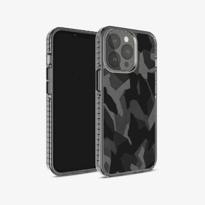 Night Black Camouflage Phone Case