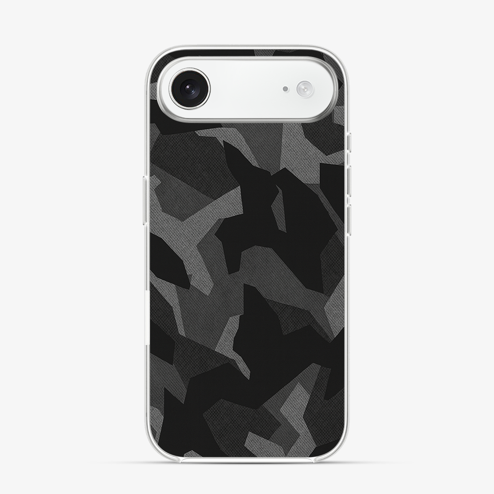 Night Black Camouflage iPhone Air Case