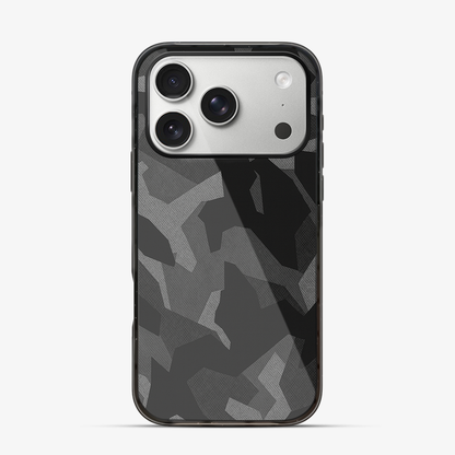 Night Black Camouflage iPhone 17 Pro Max Case