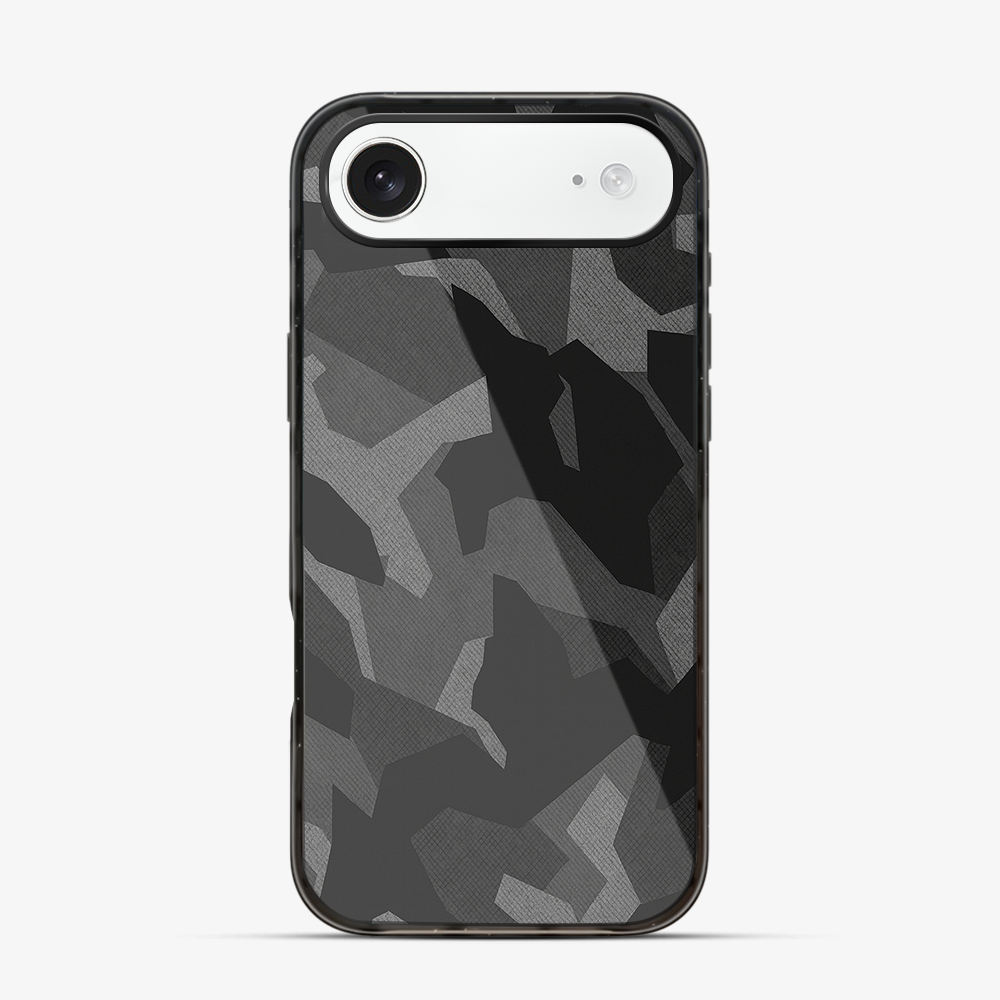 Night Black Camouflage iPhone Air Case