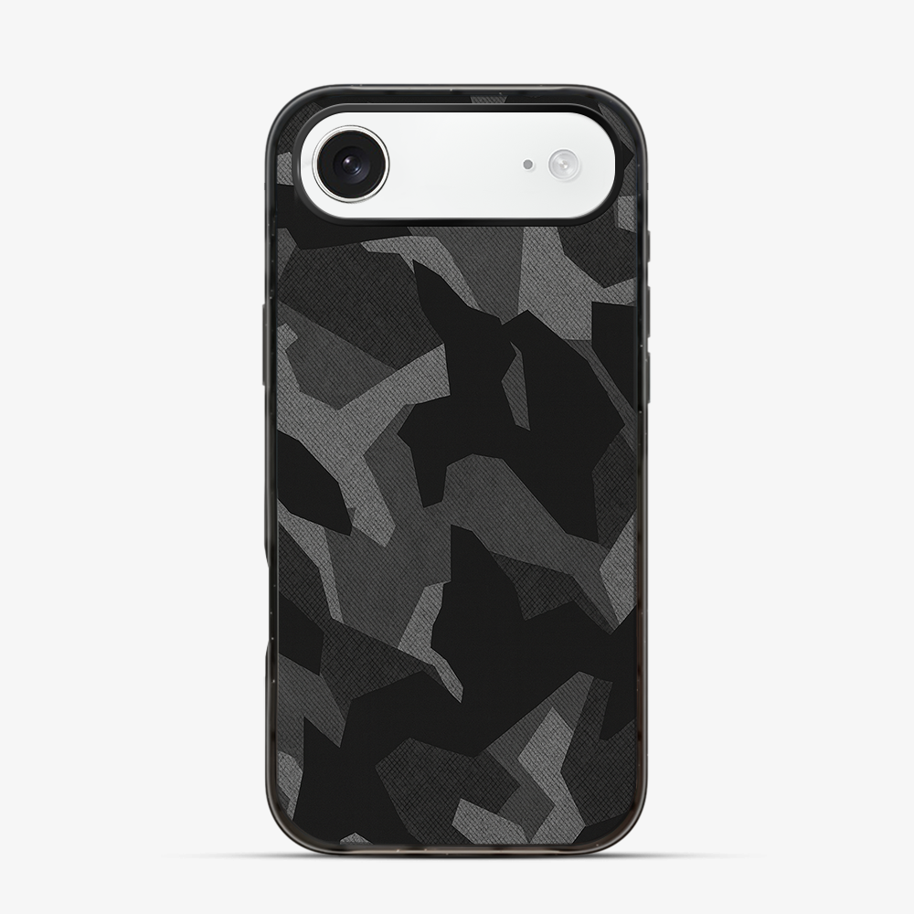 Night Black Camouflage iPhone Air Case